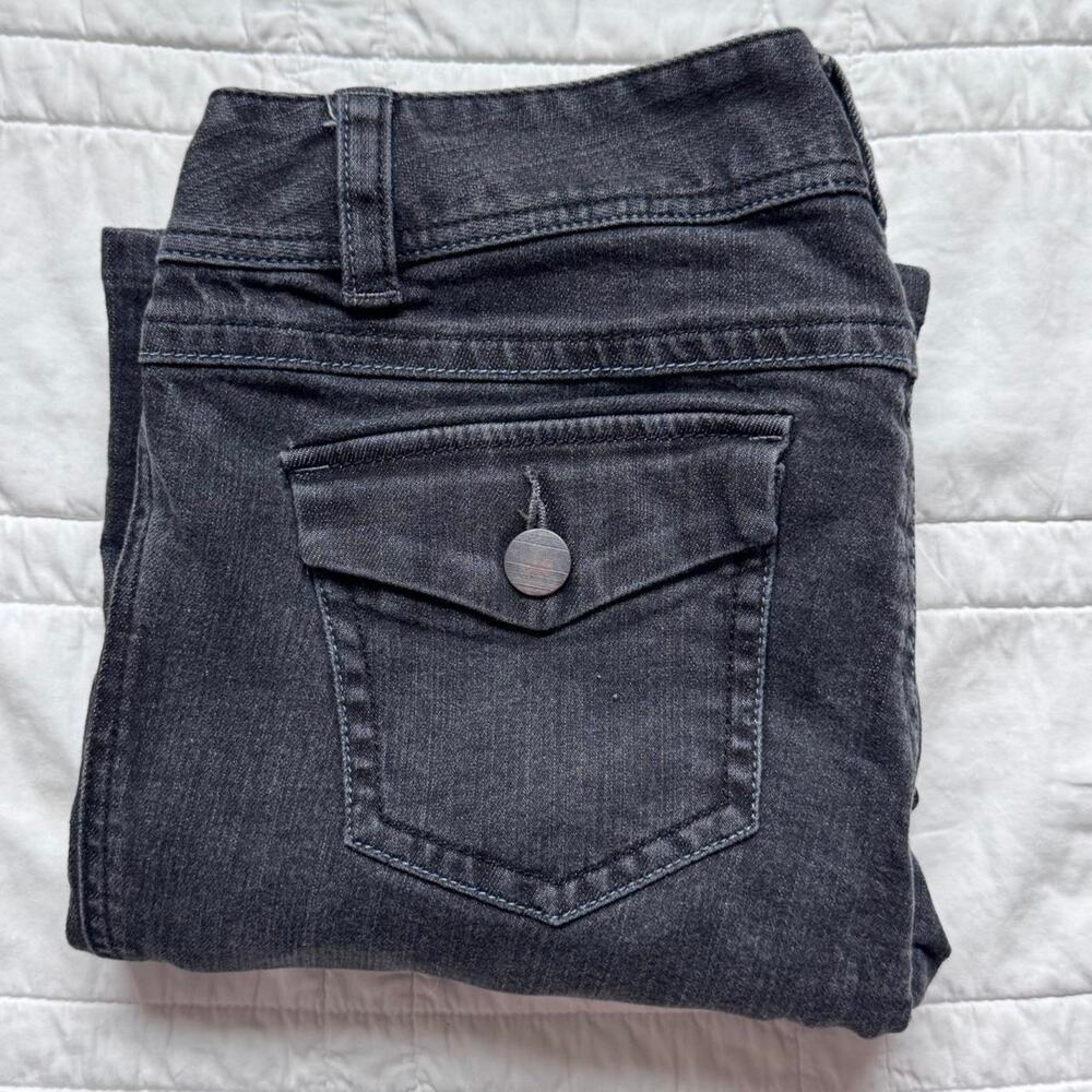 cabi Dark wash bootcut jeans stretchy denim women's 10 flare fairy grunge